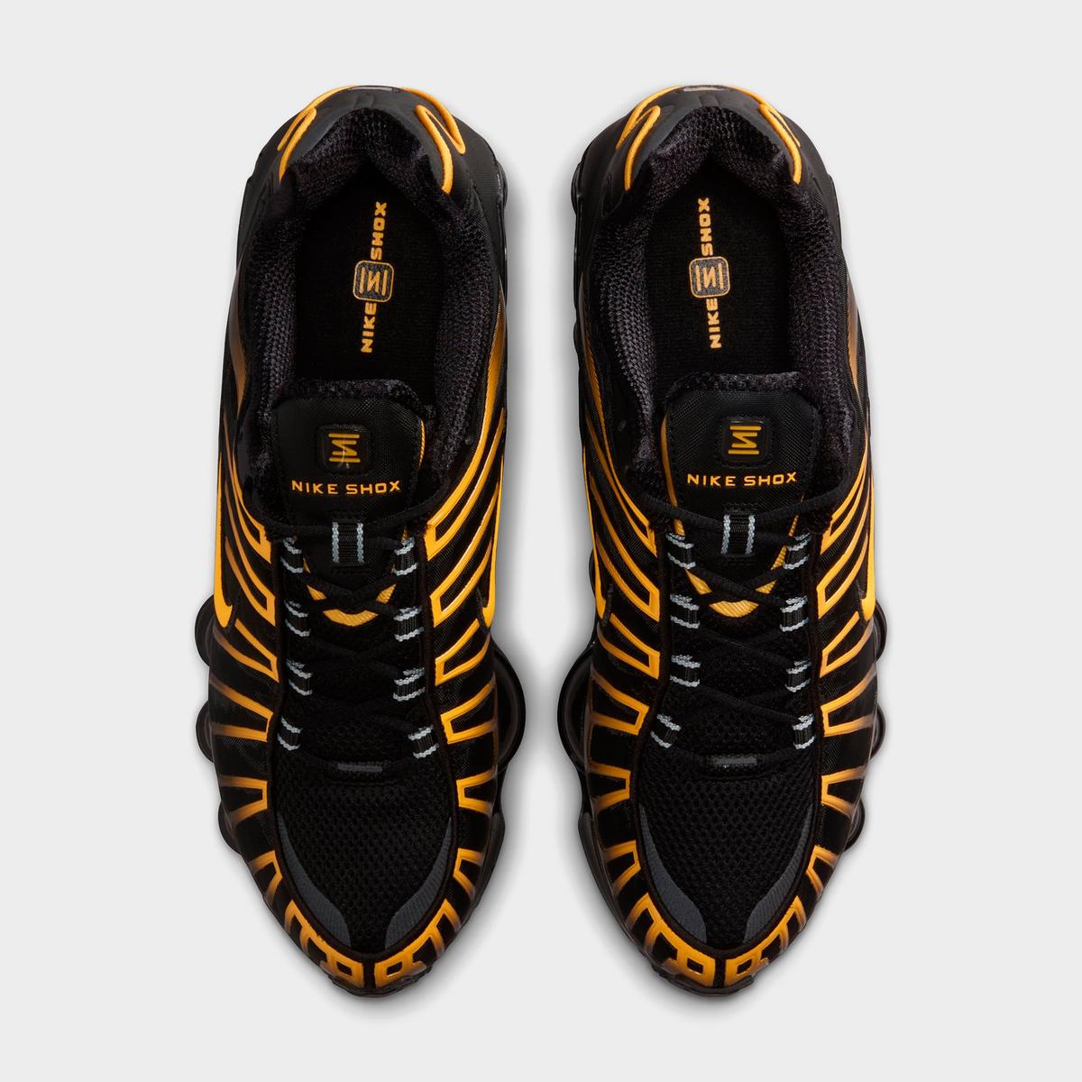 [AV3595-013] MENS NIKE SHOX TL 'BLACK UNIVERSITY GOLD'
