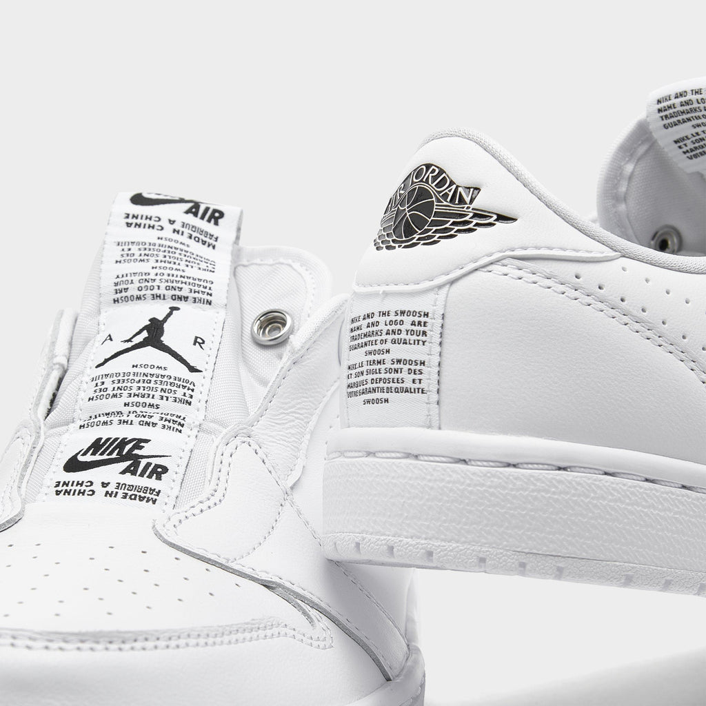 [AV3918-100] WOMENS AIR JORDAN RETRO 1 LOW SLIP 'WHITE'
