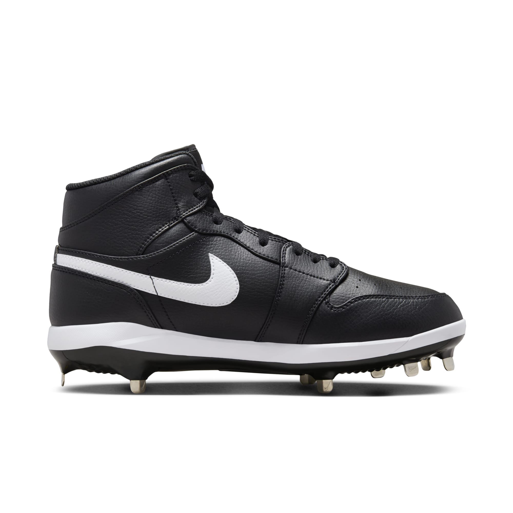 [AV5355-011] Mens Air Jordan RETRO 1 METAL 'BLACK WHITE' 2023