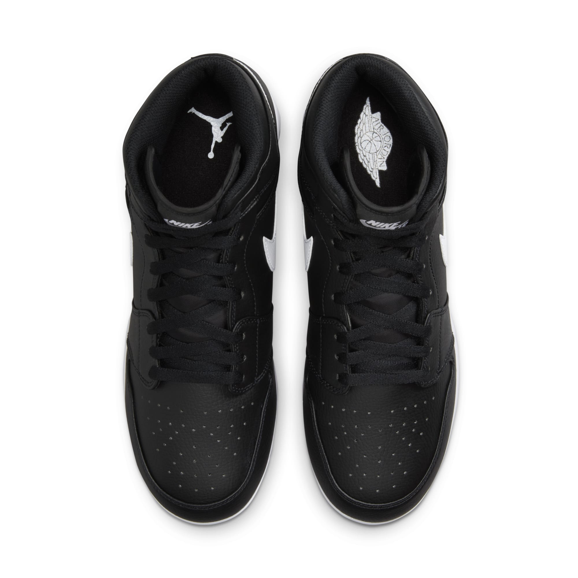 [AV5355-011] Mens Air Jordan RETRO 1 METAL 'BLACK WHITE' 2023