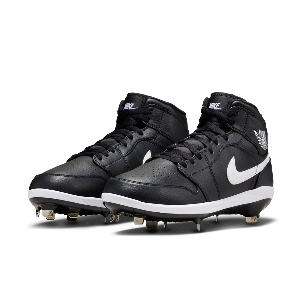 [AV5355-011] Mens Air Jordan RETRO 1 METAL 'BLACK WHITE' 2023