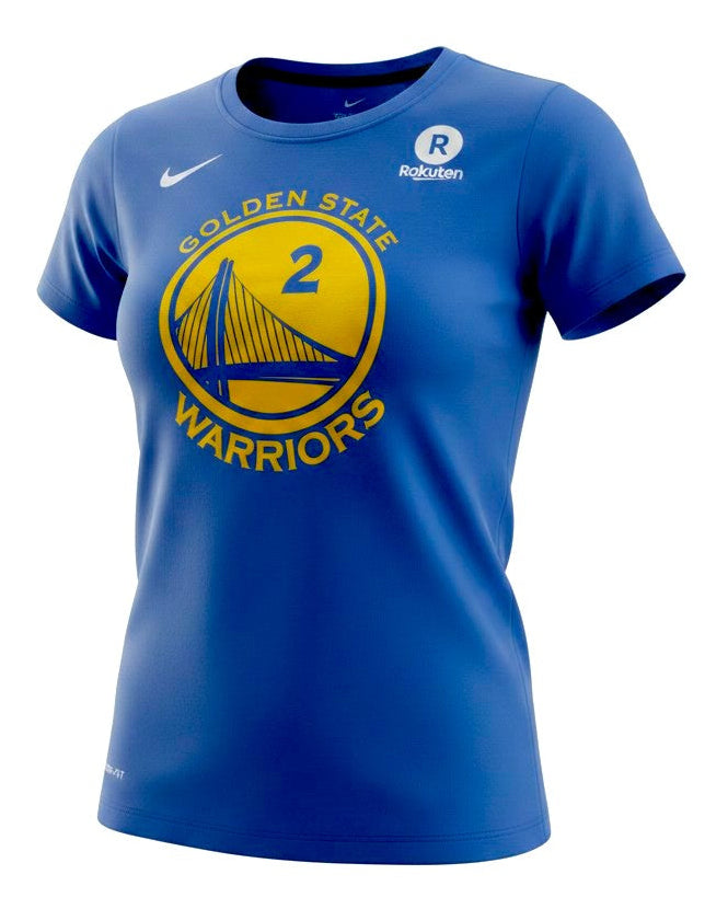 [871408-495] WOMENS NIKE NBA GS WARRIORS NAME & NUMBER BELL T-SHIRT