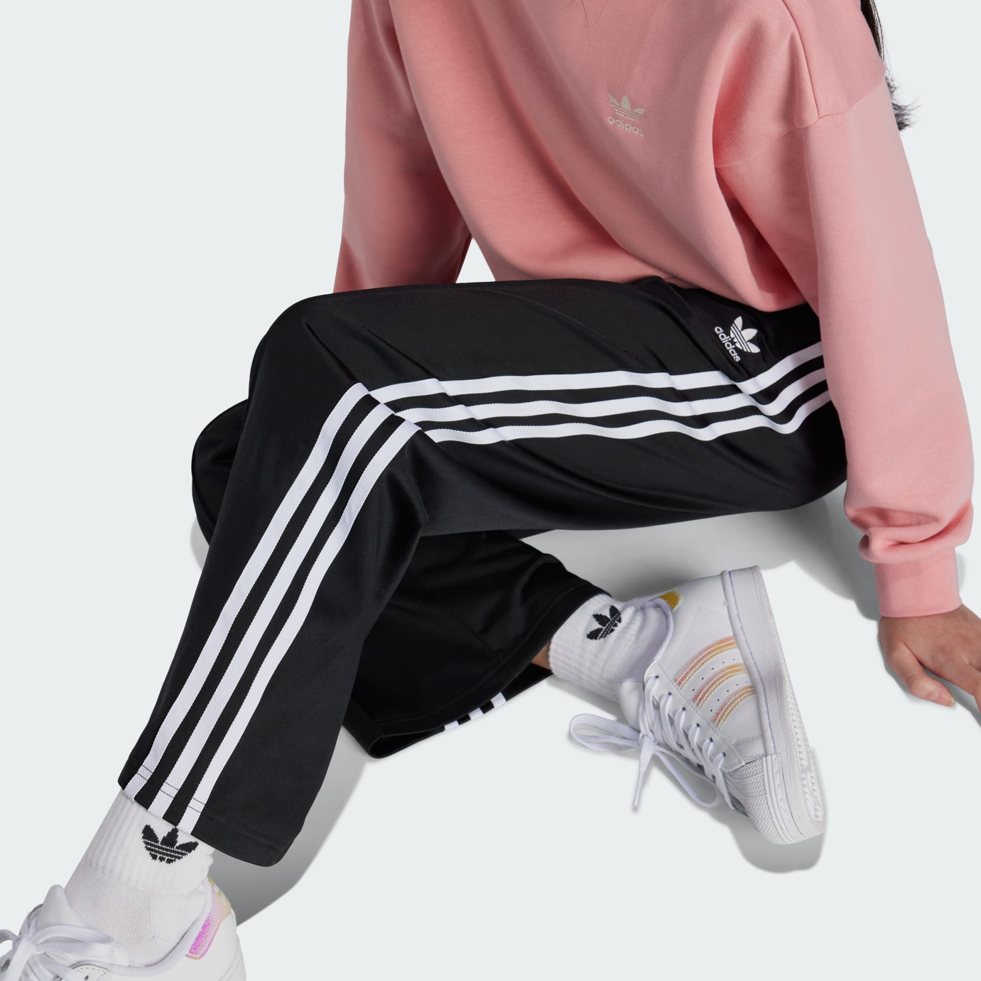 [IX7632] YOUTH ADIDAS WIDE PANTS