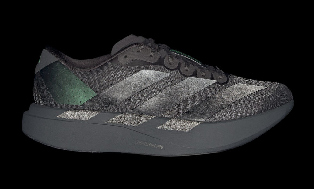 [KJ1364] MENS ADIDAS ADIZERO EVO SL 'GREY BLACK LIME BURST'