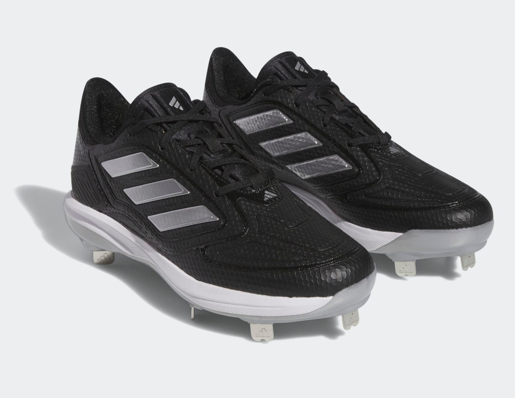 [IG7134] WOMENS ADIDAS ADIZERO PUREHUSTLE 3 'BLACK SILVER' (NO LID)
