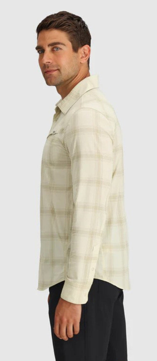 [282279-2709] MENS OUTDOOR RESEARCH ASTROMAN BUTTON LONG SLEEVE UPF 30 SUN SHIRT
