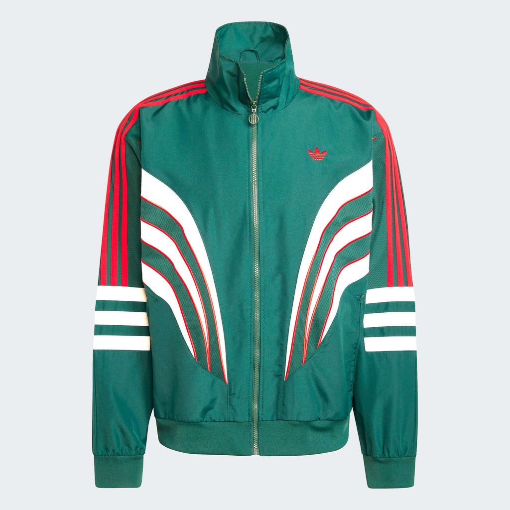[JC9948] MENS ADIDAS GREEN ATLANTA TRACK TOP