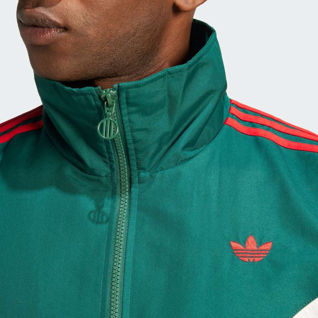 [JC9948] MENS ADIDAS GREEN ATLANTA TRACK TOP