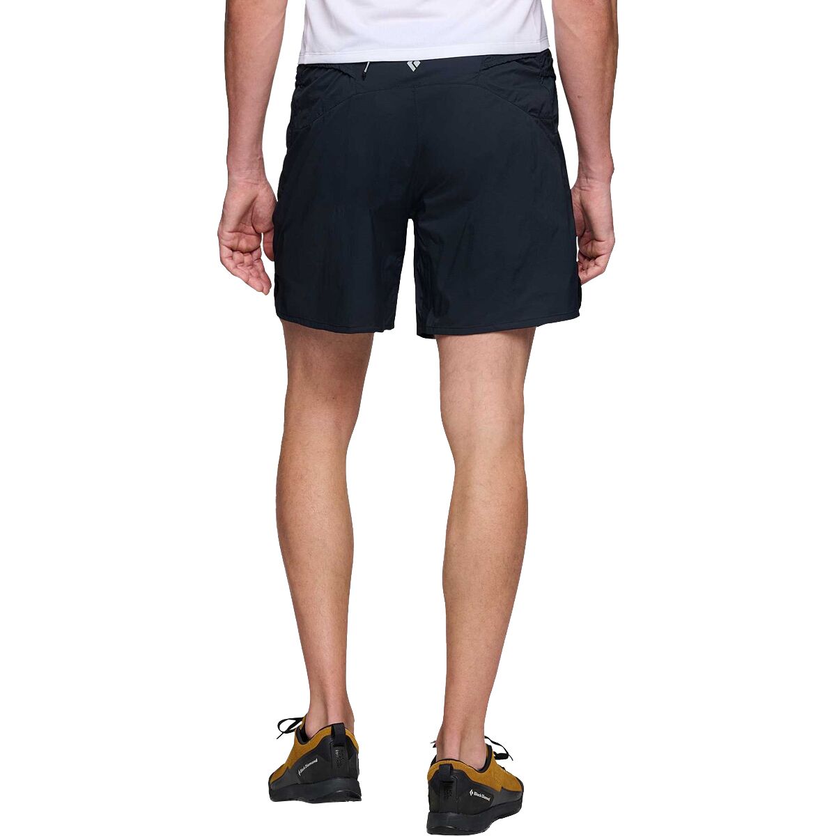 [AP7511170002] MENS BLACK DIAMOND DISTANCE 5" INCH SHORTS