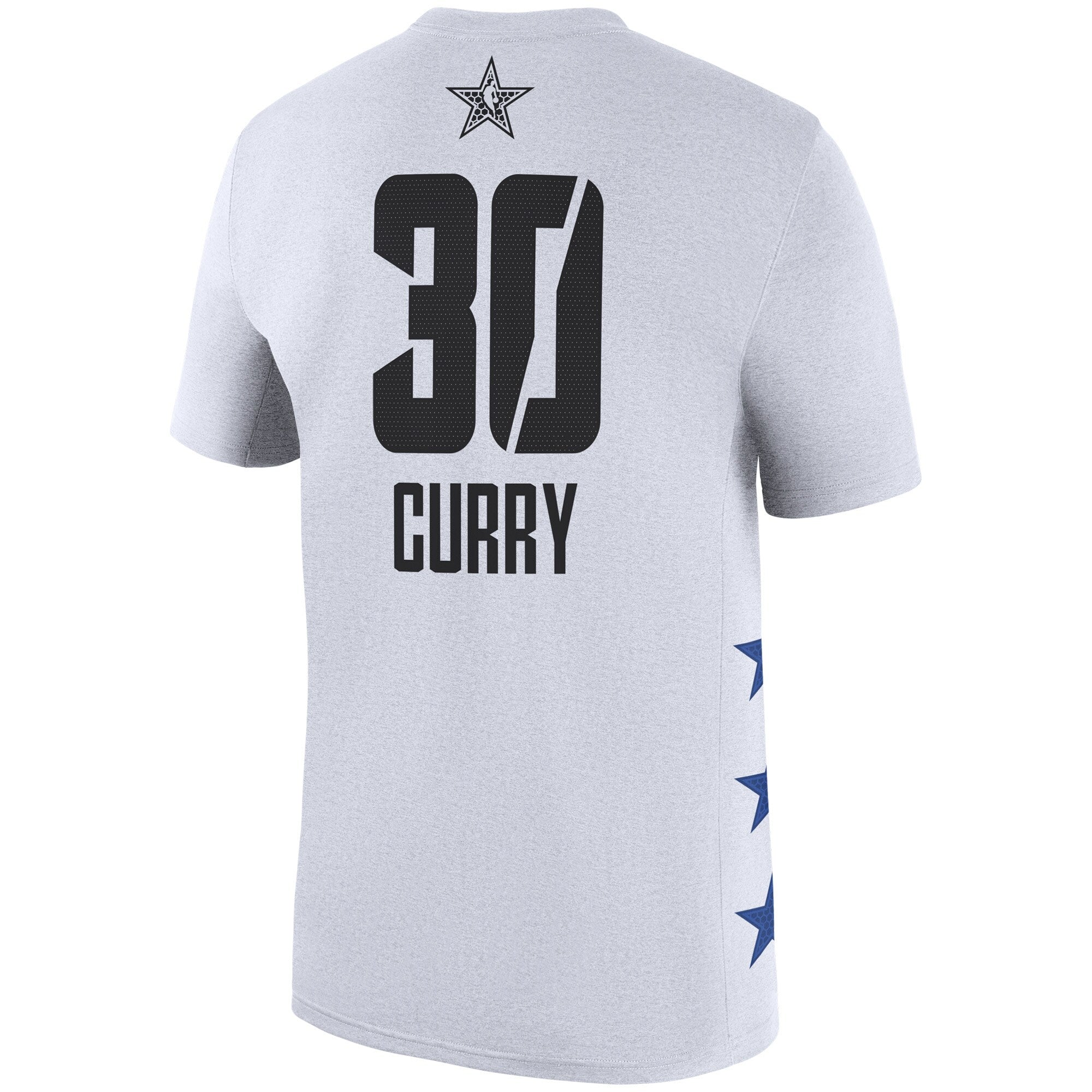 [BQ2507-106] Mens Air Jordan NBA GSW 2019 NBA All-Star ESteph Curry Game Name & Number T-Shirt