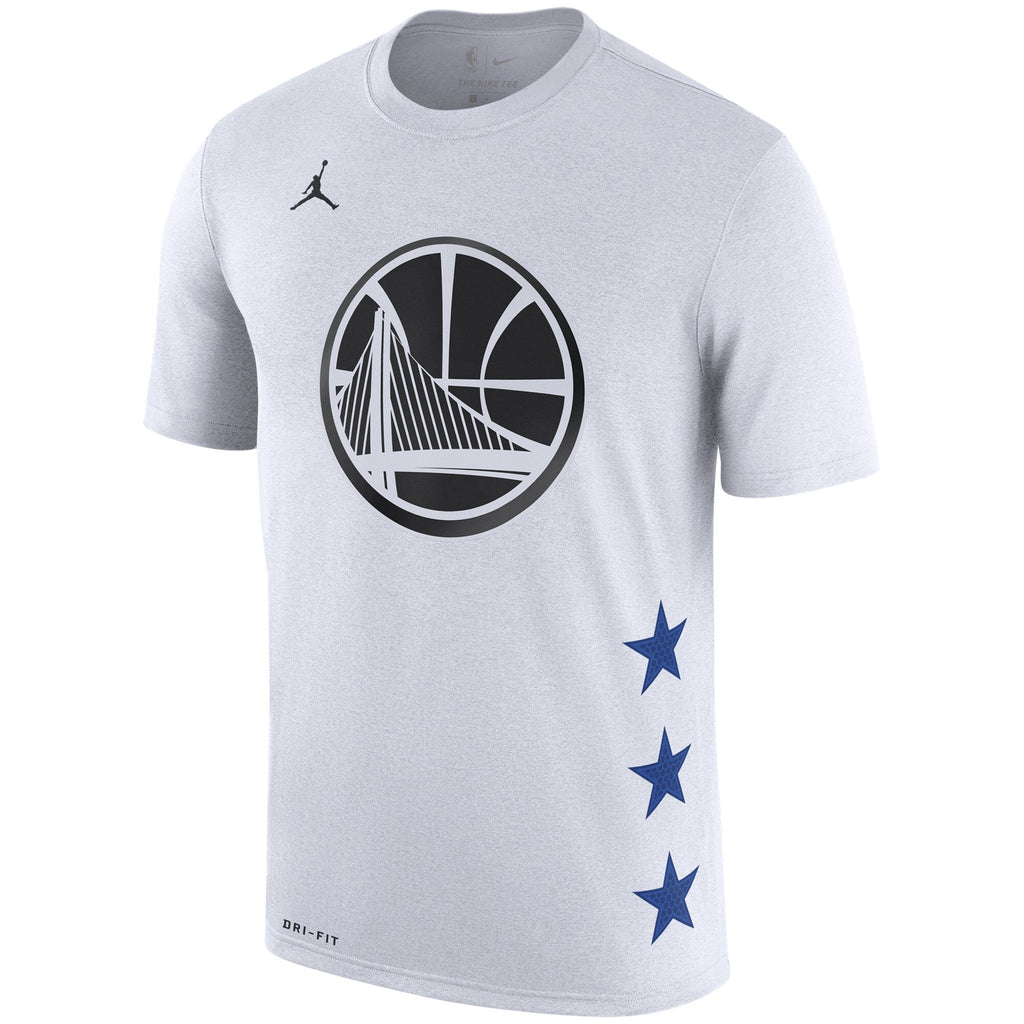 [BQ2507-106] Mens Air Jordan NBA GSW 2019 NBA All-Star ESteph Curry Game Name & Number T-Shirt