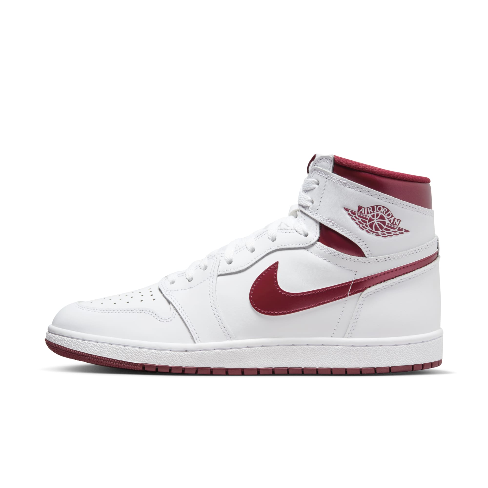 [BQ4422-161] MENS AIR JORDAN RETRO 1 HIGH '85 "METALLIC BURGUNDY"