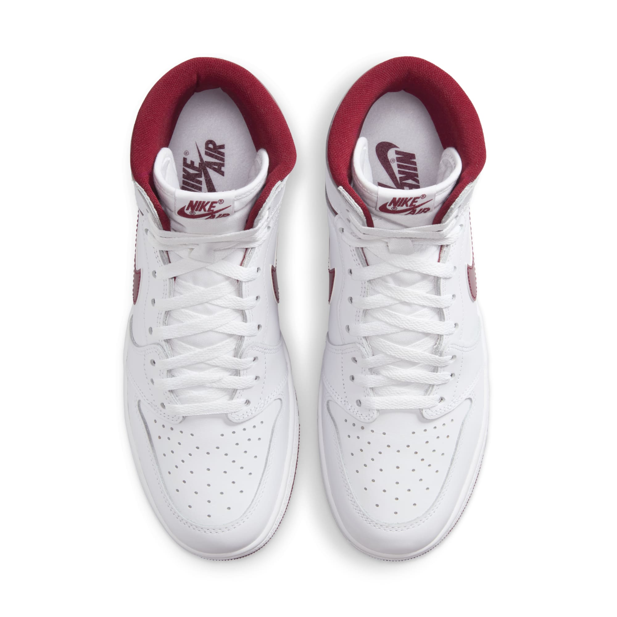 [BQ4422-161] MENS AIR JORDAN RETRO 1 HIGH '85 "METALLIC BURGUNDY"