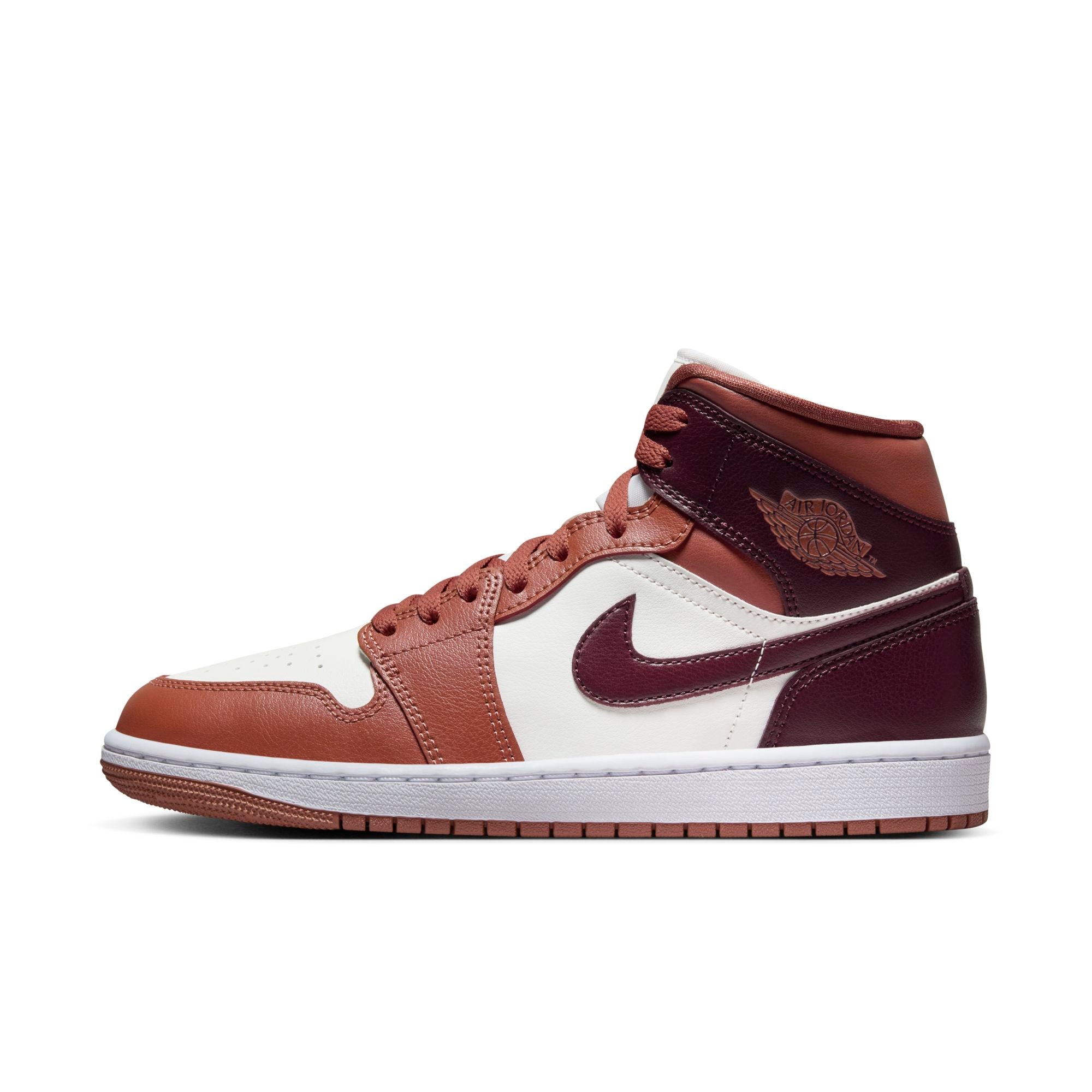 [BQ6472-200] Womens Air Jordan RETRO 1 MID 'DUSTY PEACH (W)'
