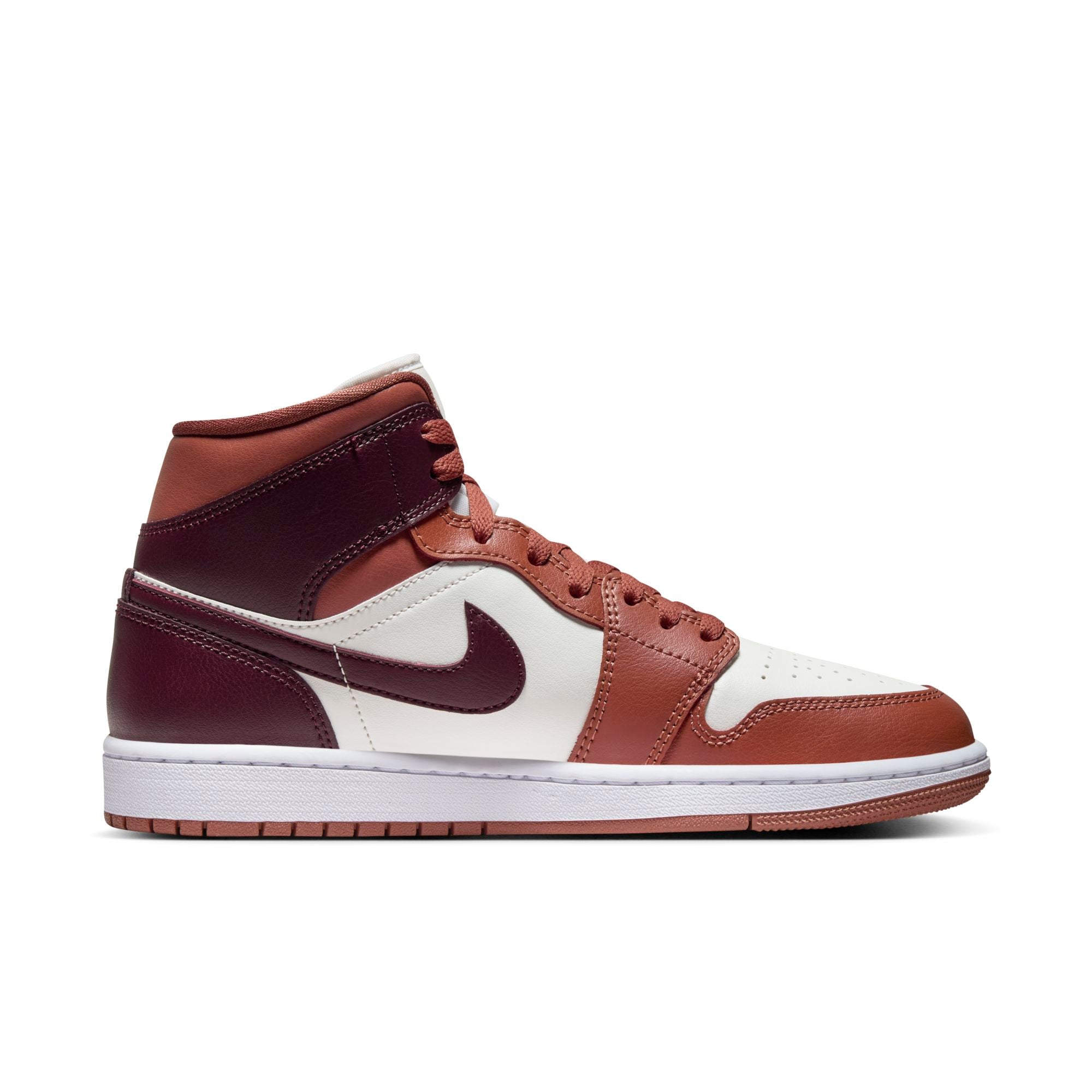 [BQ6472-200] Womens Air Jordan RETRO 1 MID 'DUSTY PEACH (W)'