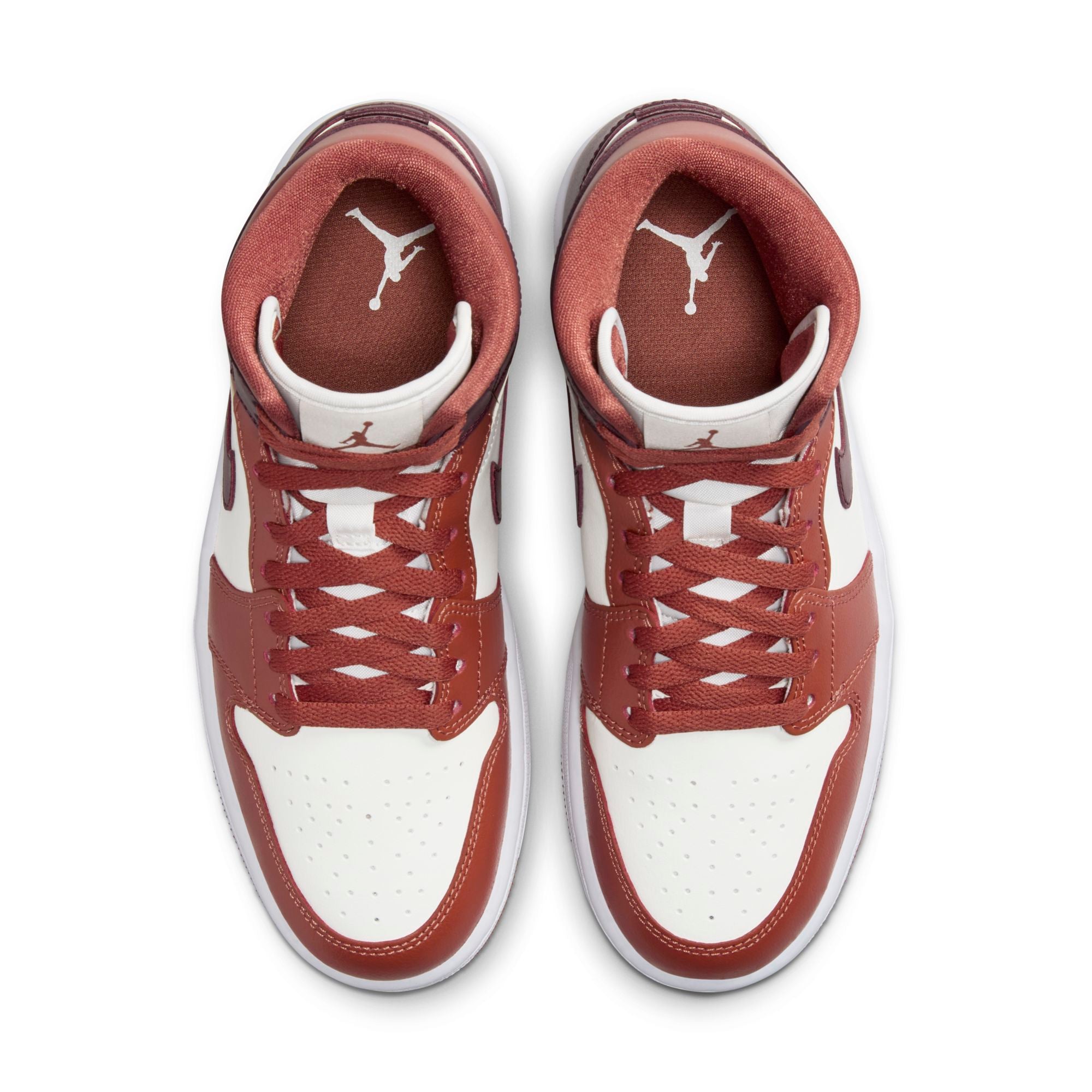 [BQ6472-200] Womens Air Jordan RETRO 1 MID 'DUSTY PEACH (W)'