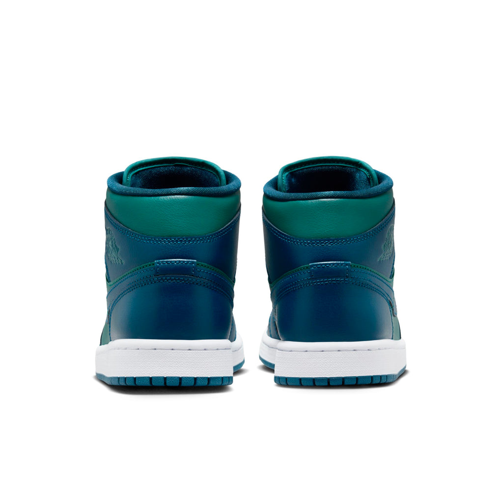 [BQ6472-301] Womens Air Jordan RETRO1 MID 'TEAL FRENCH BLUE'