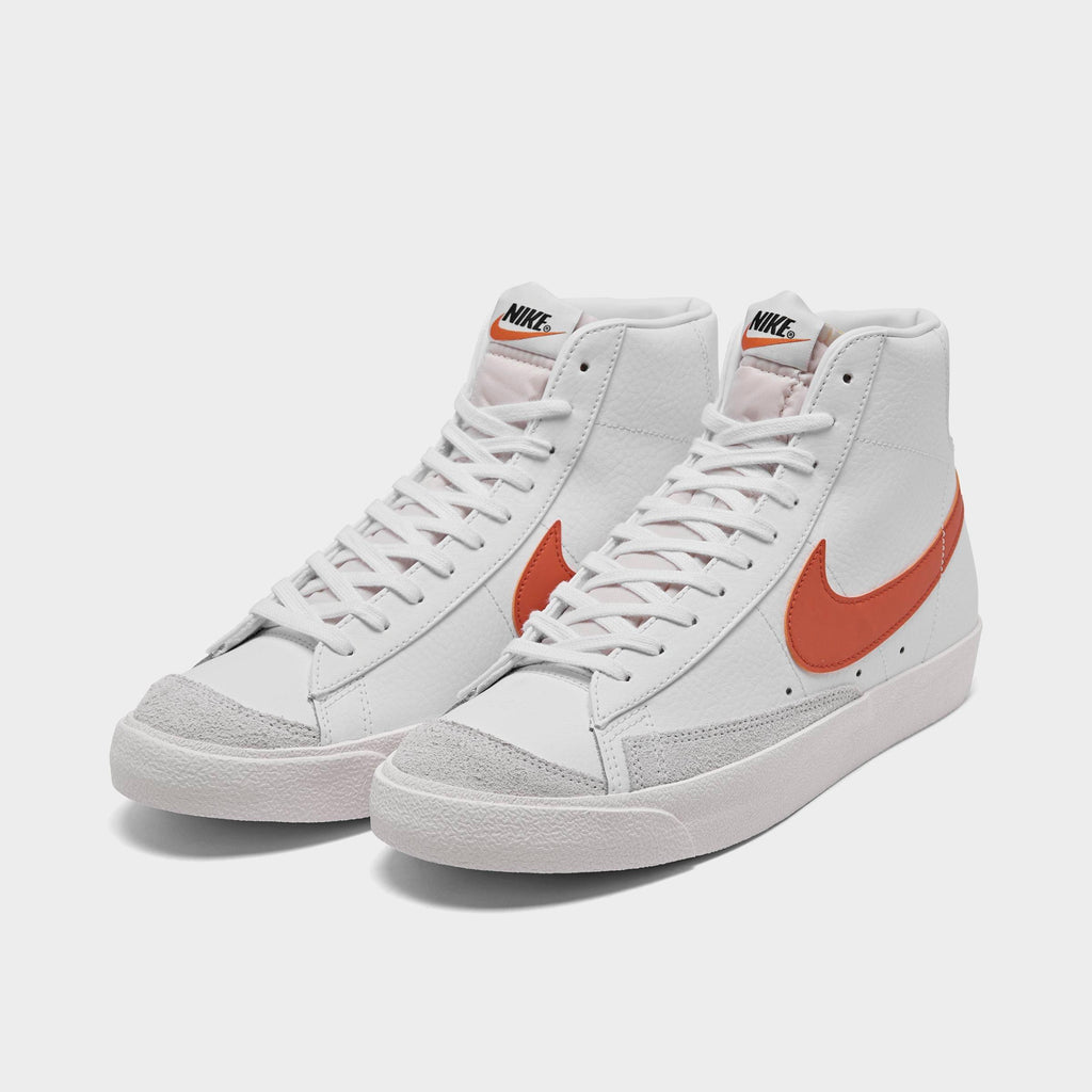 [BQ6806-110] MENS NIKE BLAZER MID 77 VINTAGE 'WHITE MANTRA ORANGE'