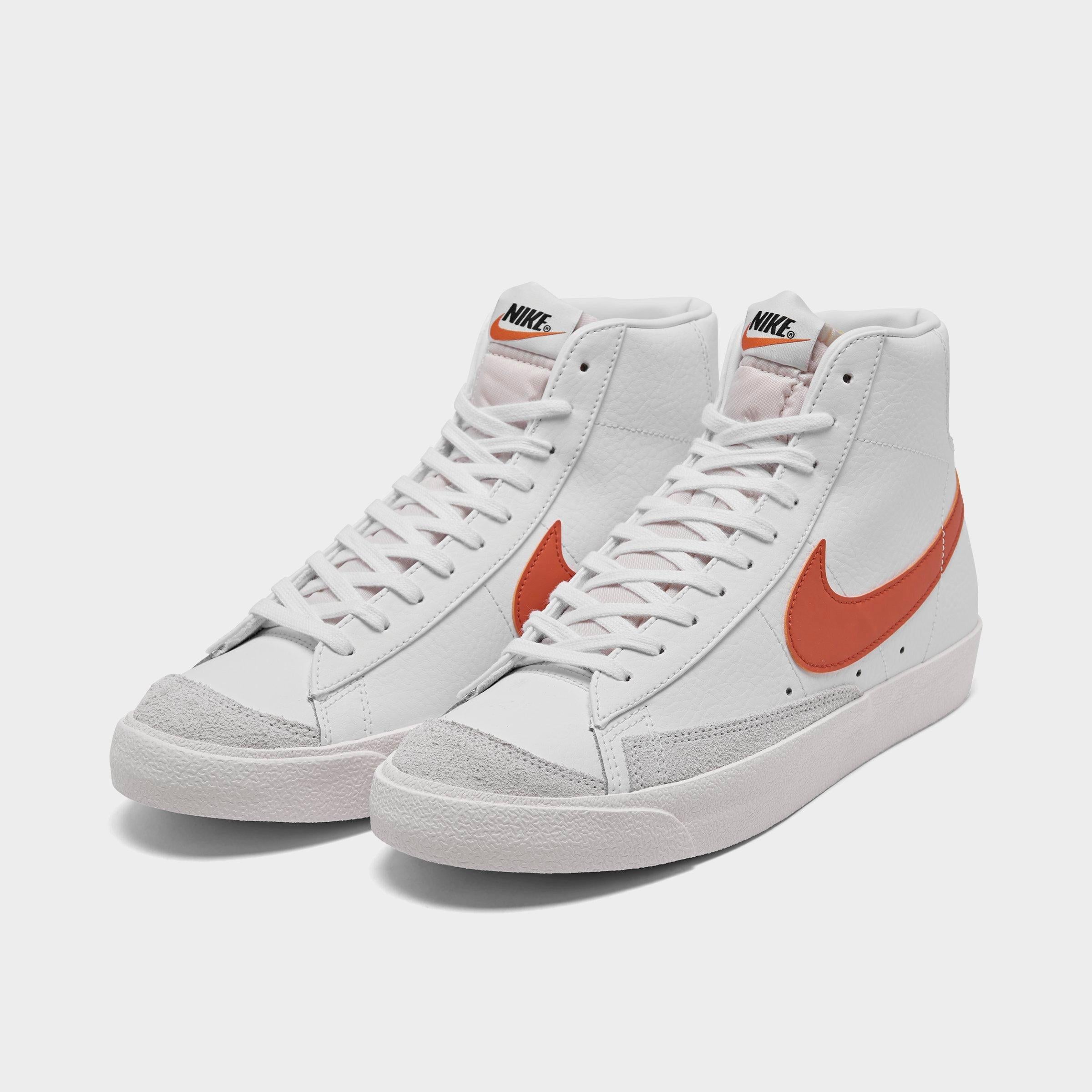[BQ6806-110] MENS NIKE BLAZER MID 77 VINTAGE 'WHITE MANTRA ORANGE'