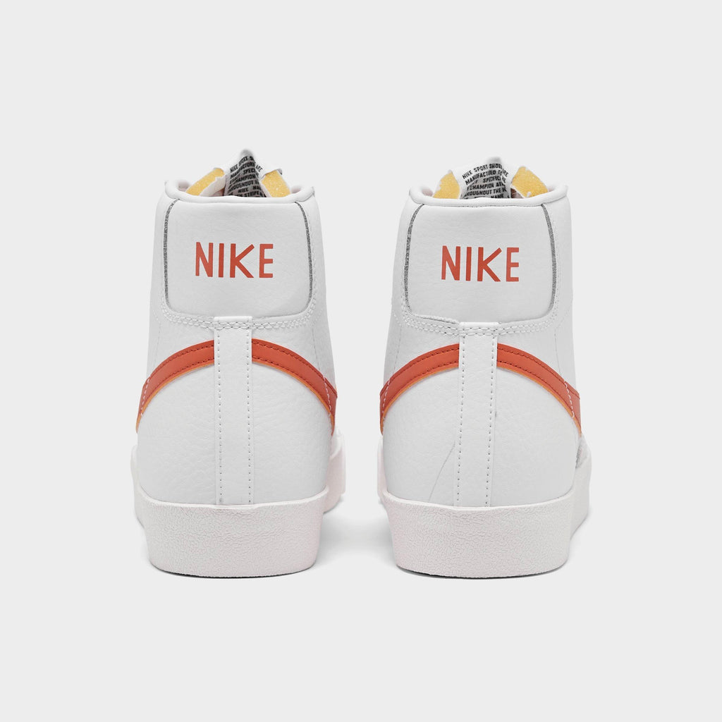 [BQ6806-110] MENS NIKE BLAZER MID 77 VINTAGE 'WHITE MANTRA ORANGE'
