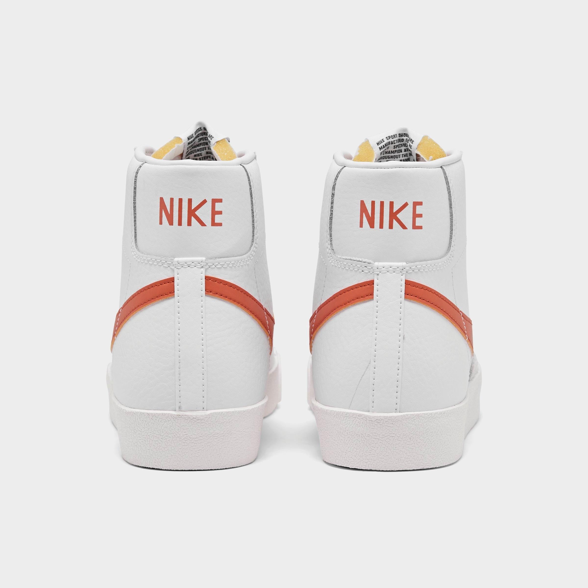 [BQ6806-110] MENS NIKE BLAZER MID 77 VINTAGE 'WHITE MANTRA ORANGE'