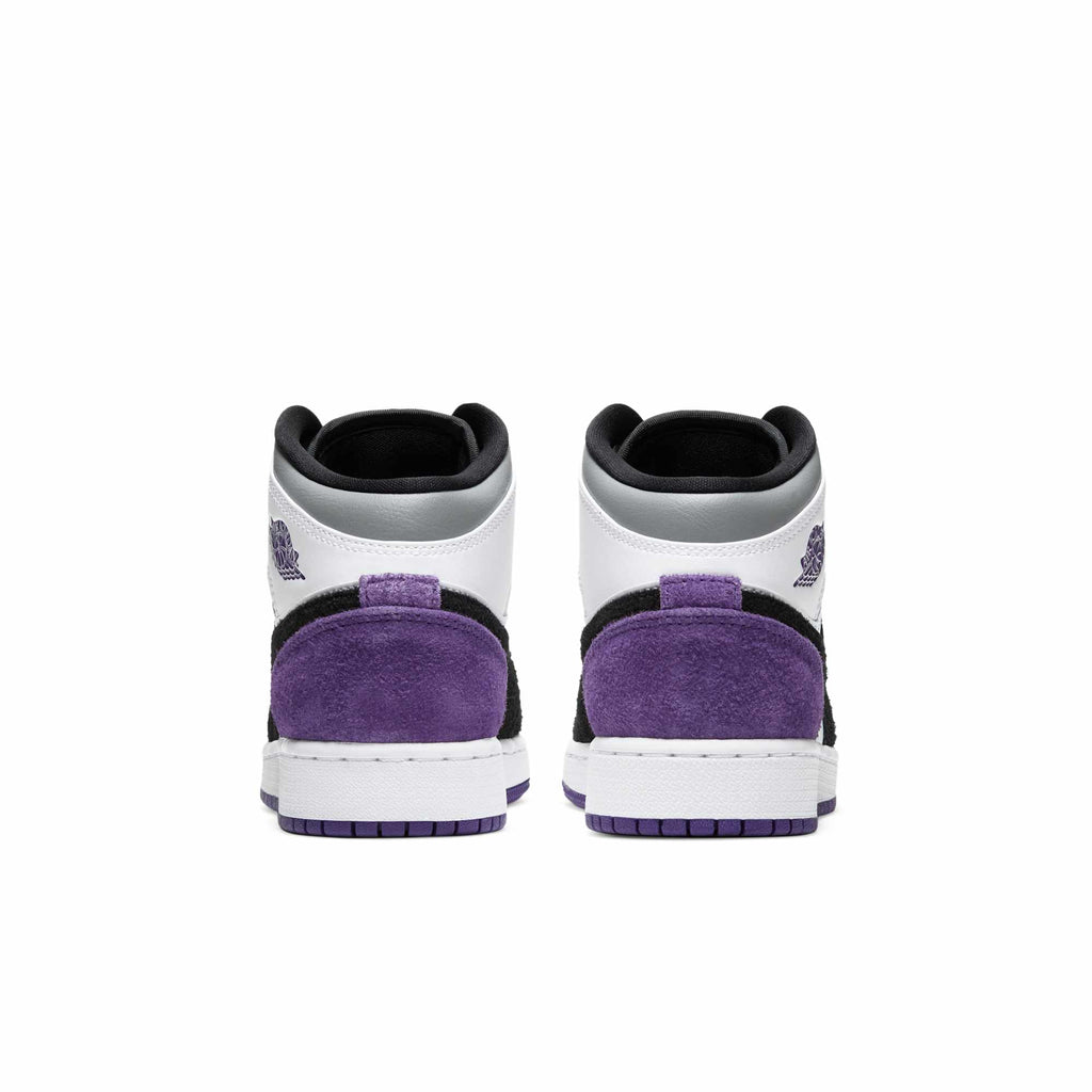 [BQ6931-105] Grade School Air Jordan Retro 1 Mid 'SE Purple' (GS)