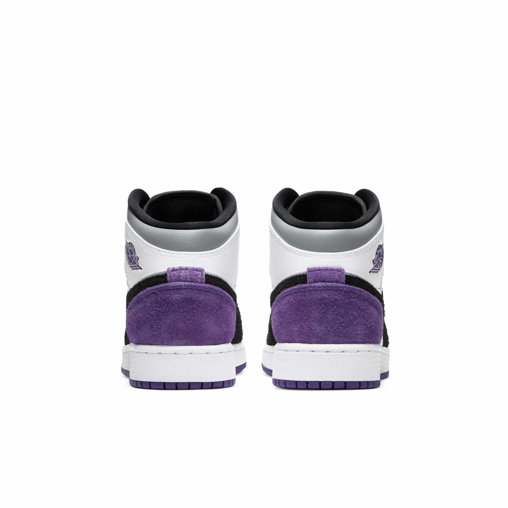 [BQ6931-105] Grade School Air Jordan Retro 1 Mid 'SE Purple' (GS)