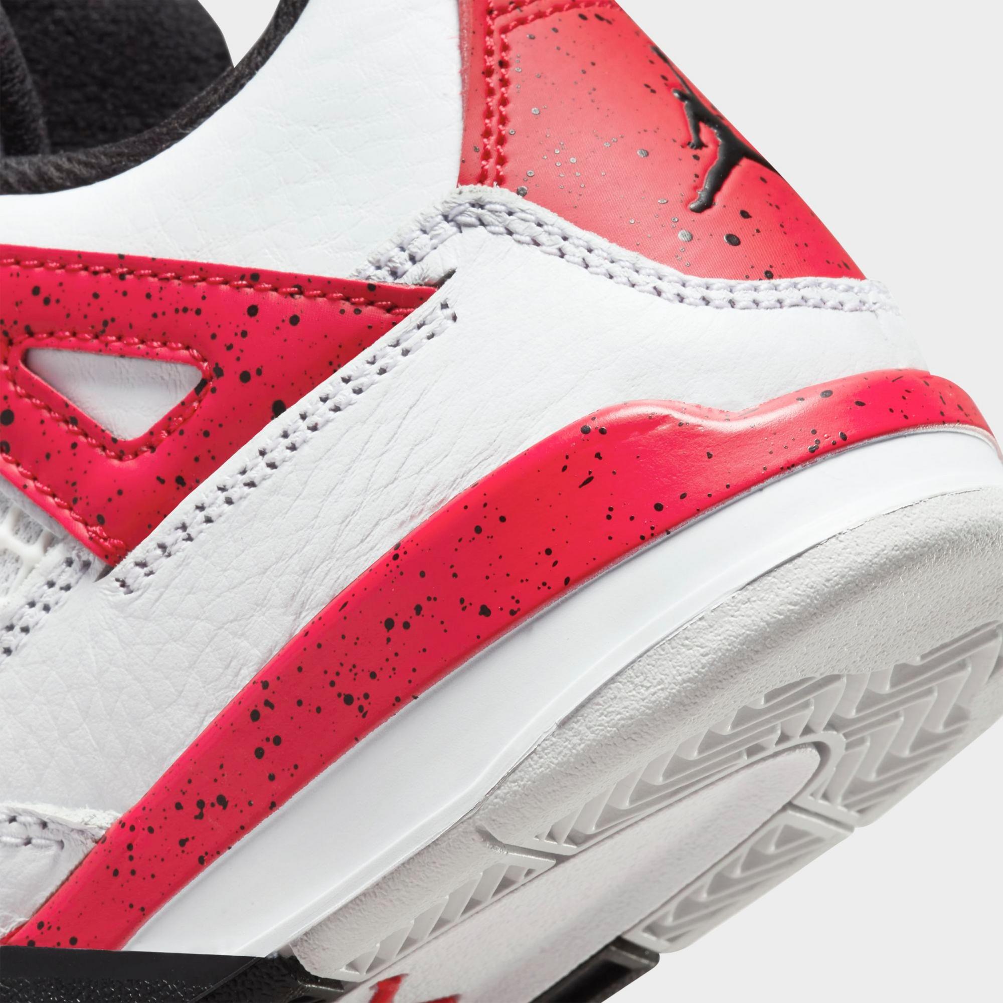 [BQ7669-161] PRESCHOOL AIR JORDAN RETRO 4 'RED CEMENT' (PS)