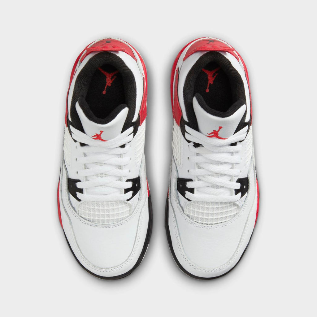 [BQ7669-161] PRESCHOOL AIR JORDAN RETRO 4 'RED CEMENT' (PS)