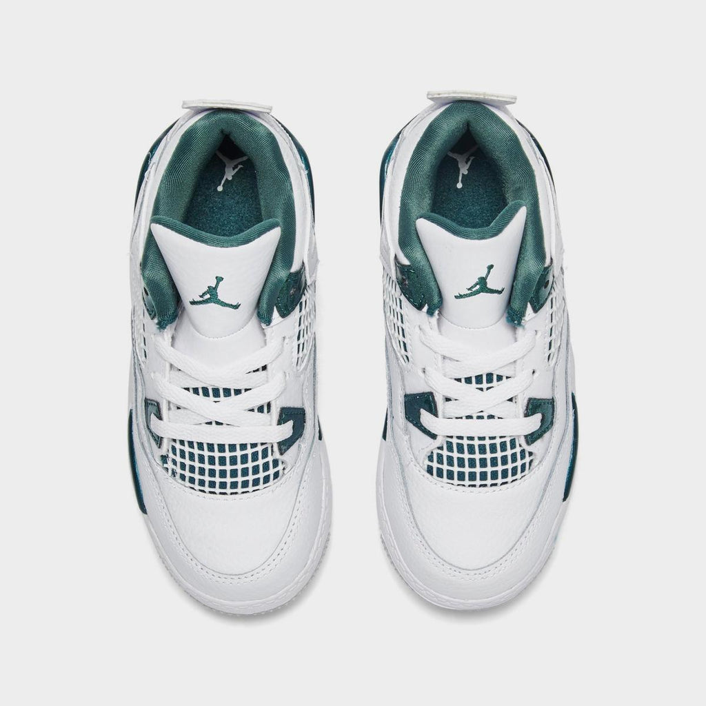 [BQ7670-103] TODDLERS AIR JORDAN RETRO 4 'OXIDIZED GREEN'