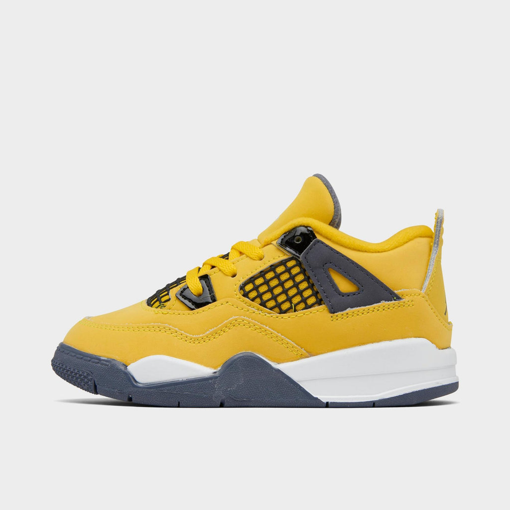 [BQ7670-700] TODDLERS AIR JORDAN RETRO 4 'LIGHTNING (2021)' (TD)