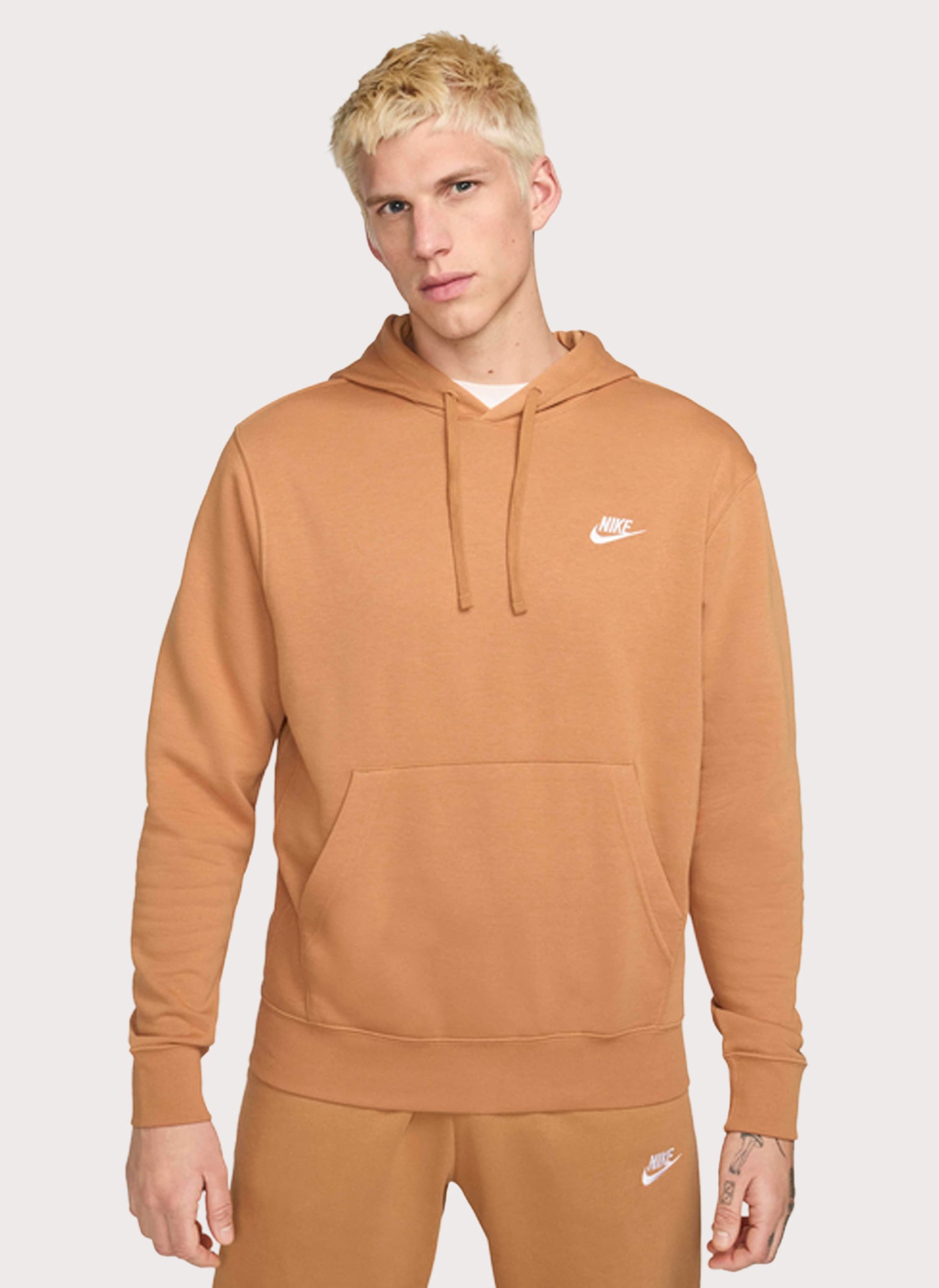 [BV2654-224] MENS NIKE SPORTSWEAR CLUB FLEECE EMBROIDERED HOODIE