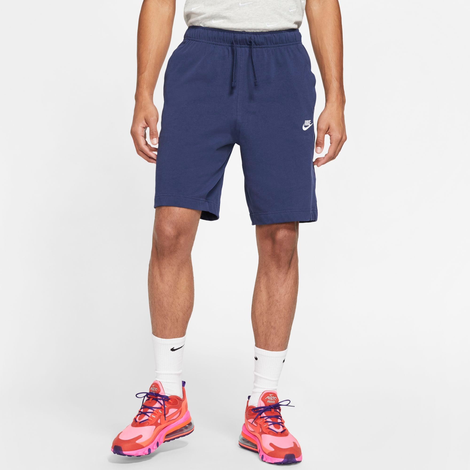 [BV2772-410] Mens Nike SPORTSWEAR CLUB JERSEY GRAPHIC SHORTS 10 IN