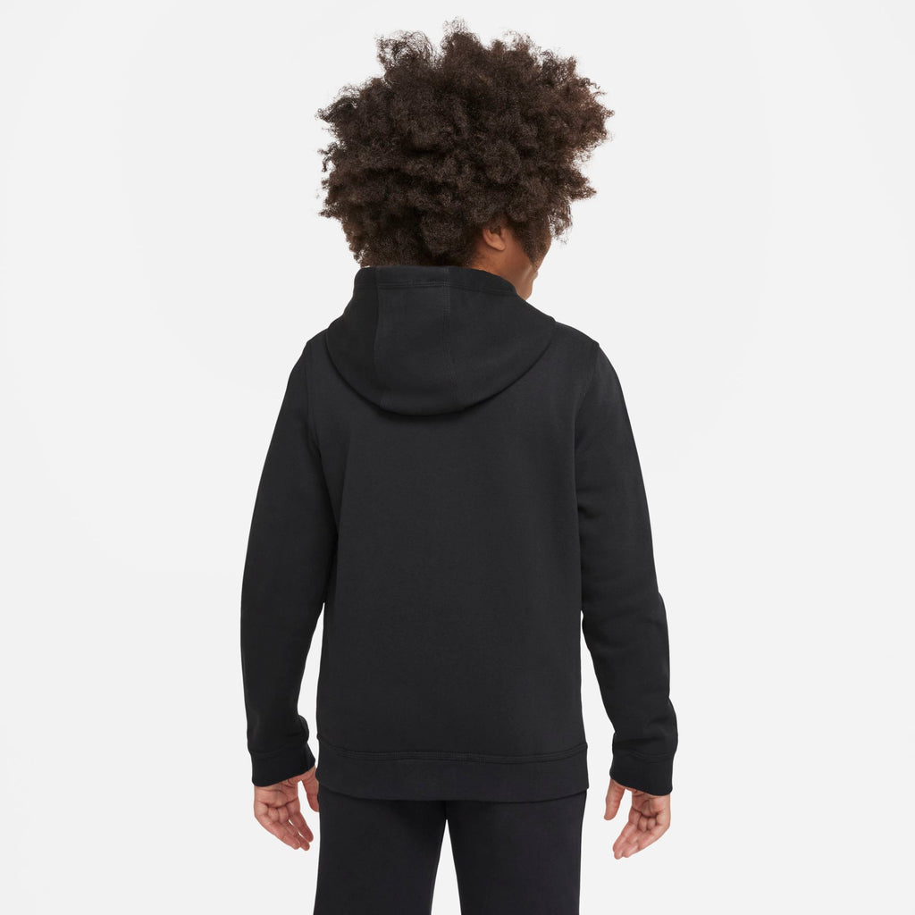 [BV3699-010] Youth Nike FULL-ZIP HOODIE
