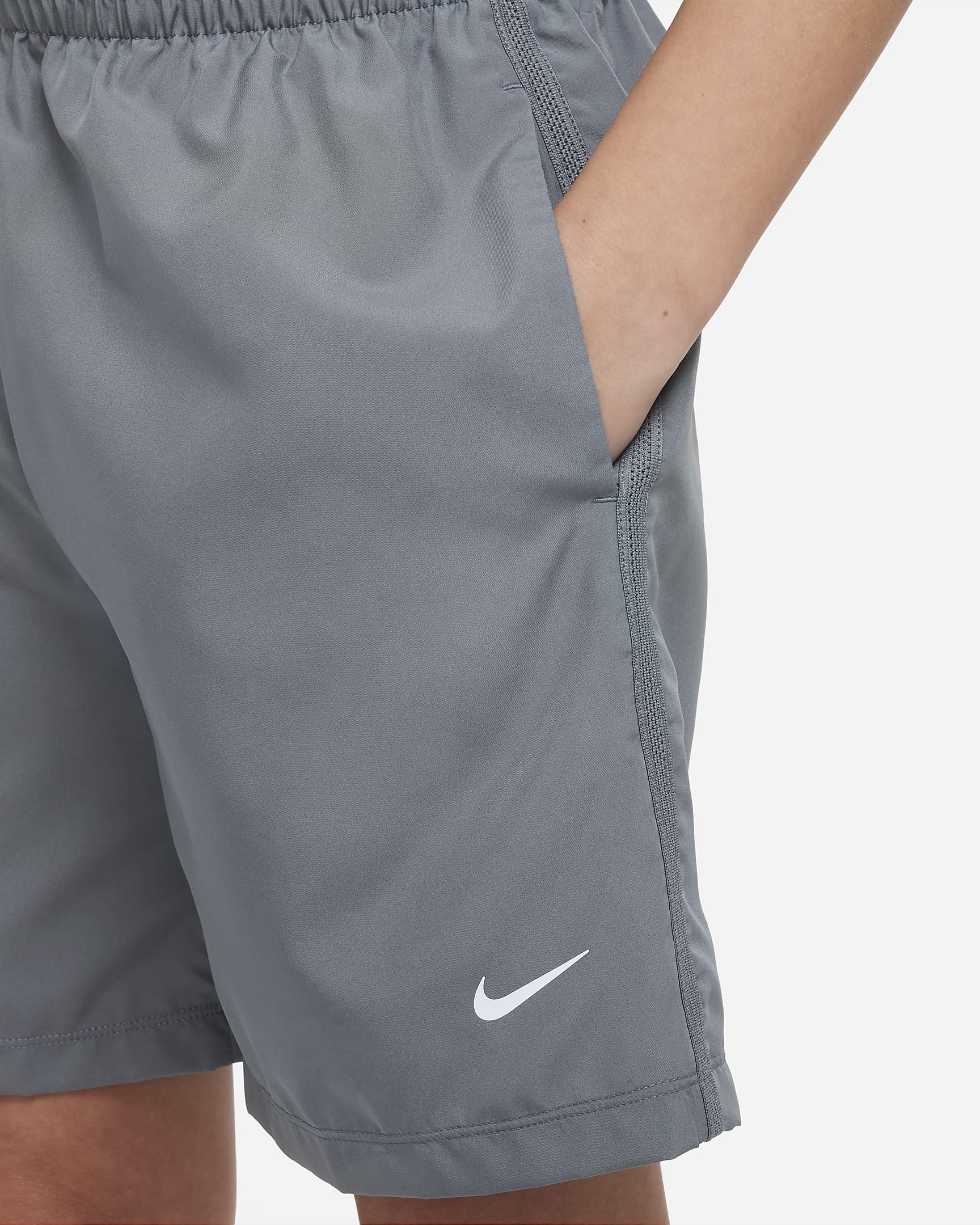 [DX5382-084] Youth Nike DRI-FIT MULTI+ TRAINING SHORTS
