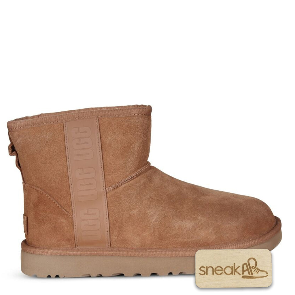 [1122558-CHE] Womens UGG CLASSIC MINI SIDE LOGO