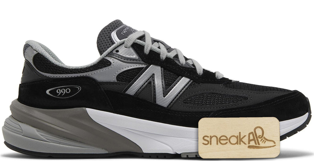 [M990BK6] Mens New Balance 990v6 'MiUSA Black Grey White'