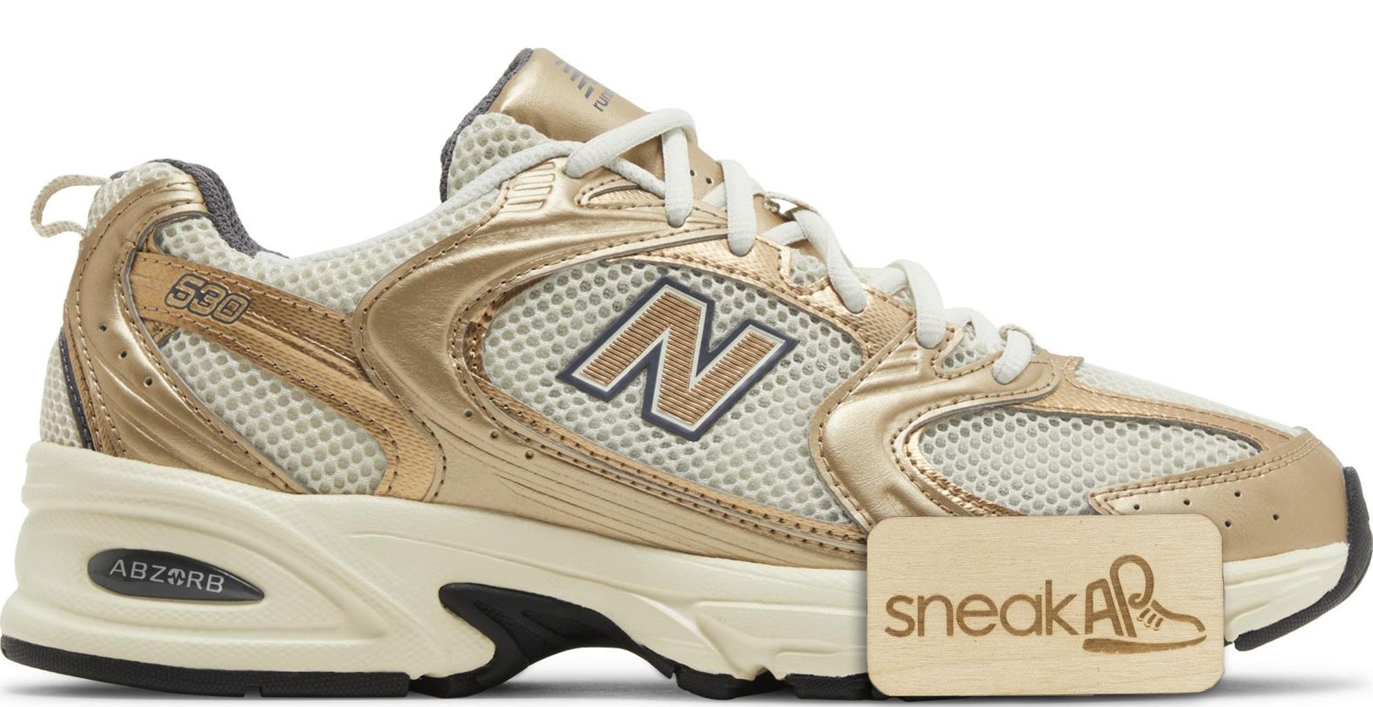 [MR530LA] Mens New Balance 530 'Turtledove Gold Metallic'