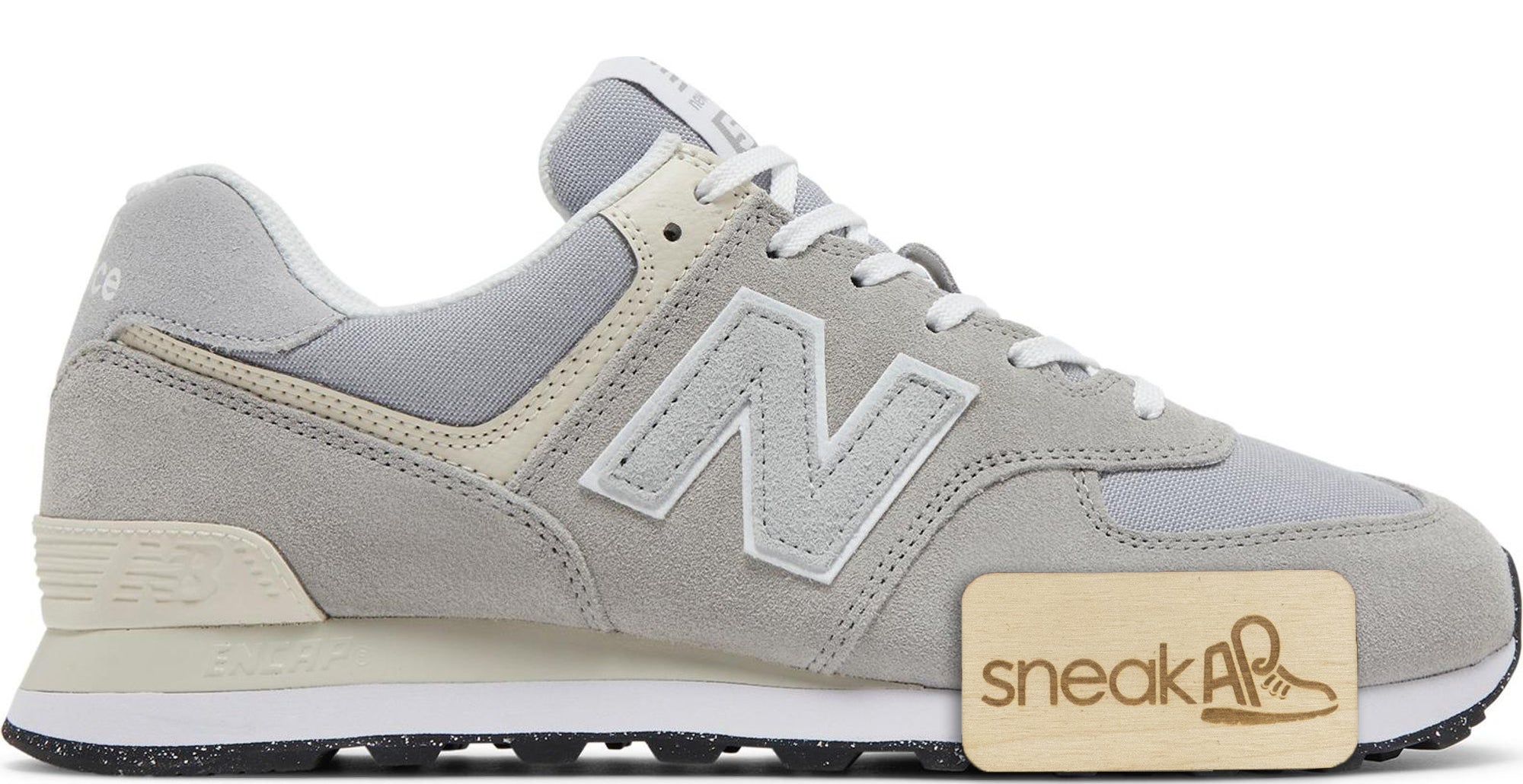 [ML574RD2] Mens New Balance 574 'Grey Sea Salt'