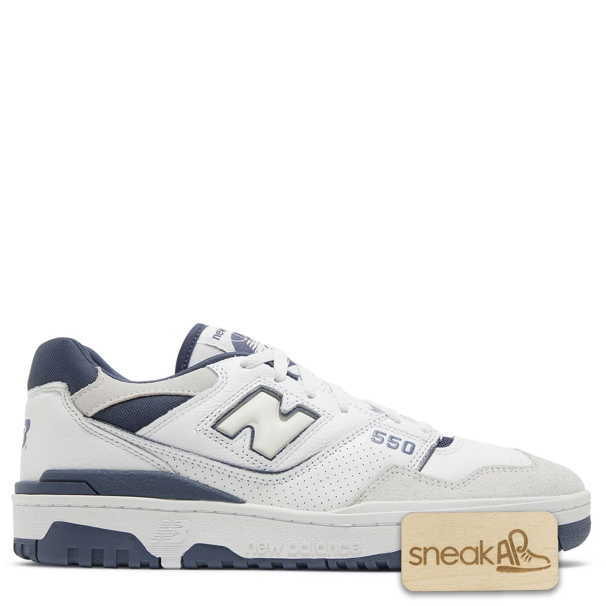 [BB550STG] Mens New Balance 550 'WHITE DUSTY BLUE'