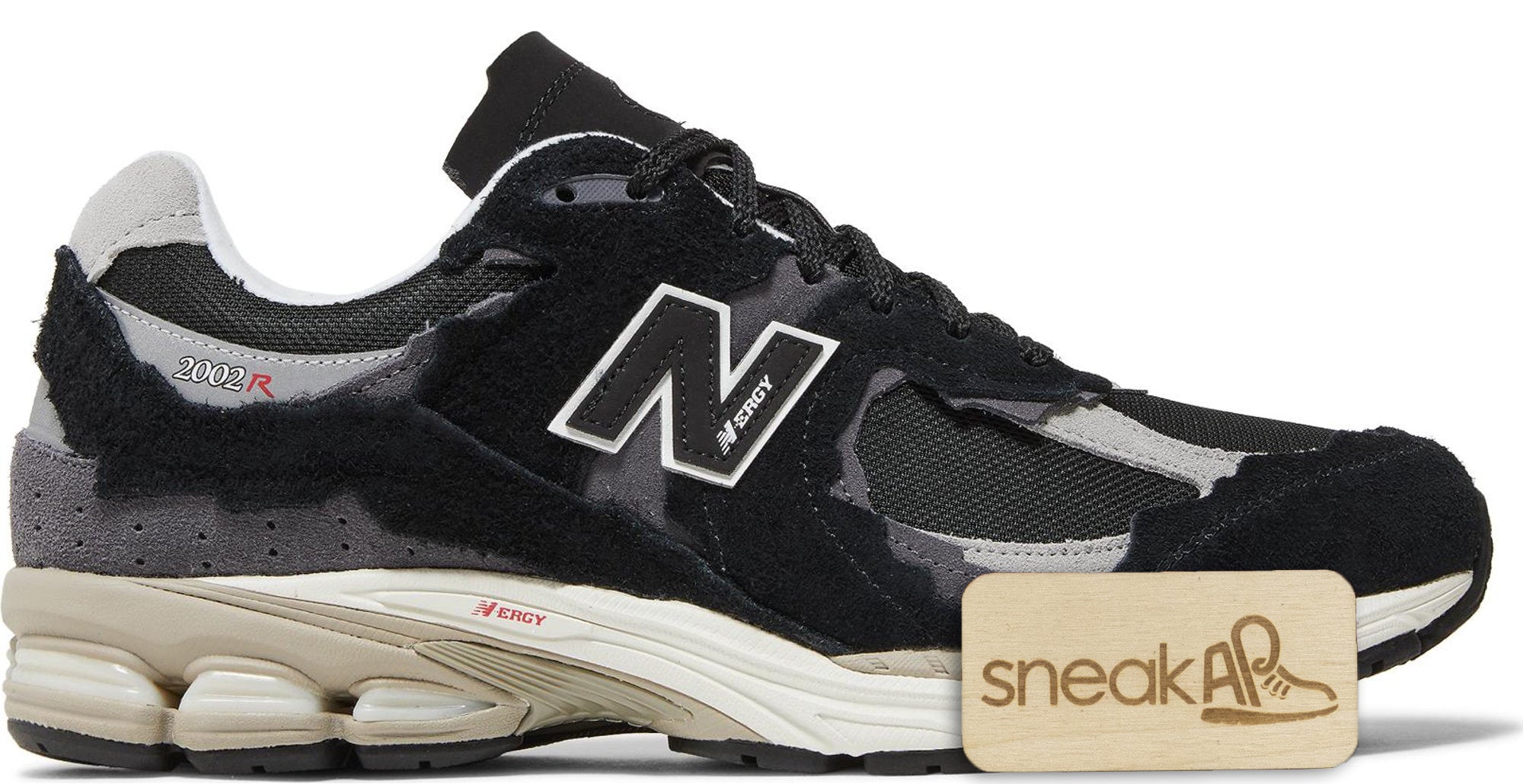 [M2002RDJ] Mens New Balance 2002R 'Protection Pack Black Grey'