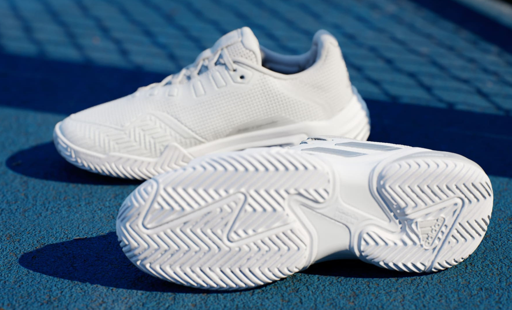 [IF0407] WOMENS ADIDAS BARRICADE 13 'CLOUD WHITE CORE BLACK GREY'