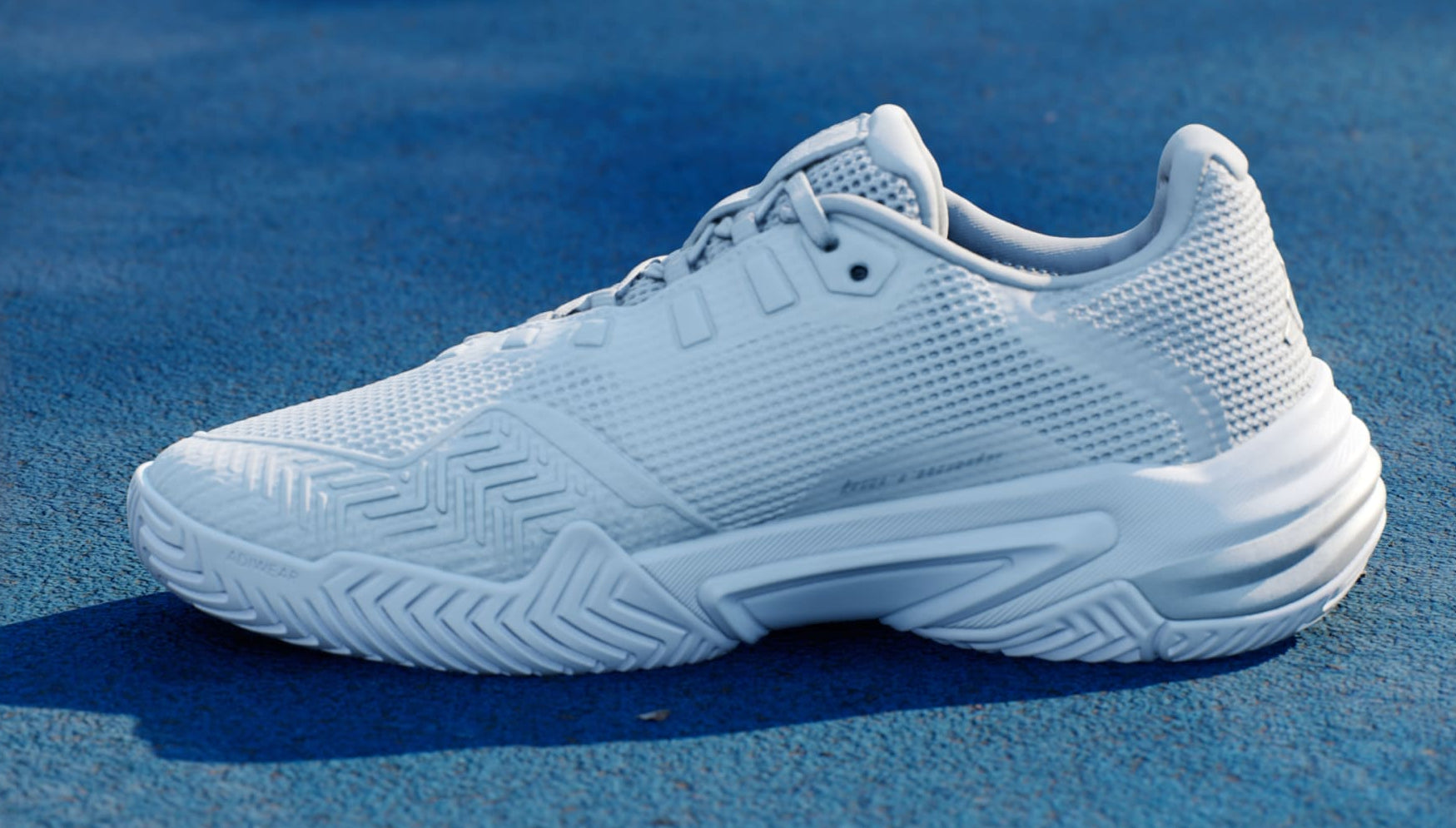 [IF0407] WOMENS ADIDAS BARRICADE 13 'CLOUD WHITE CORE BLACK GREY'