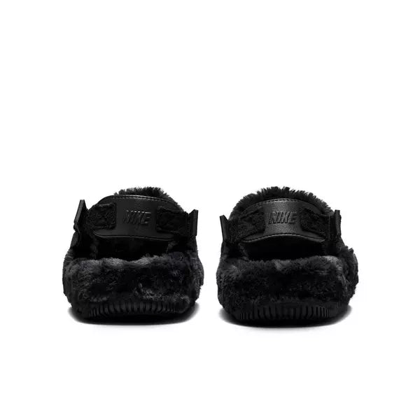 [FZ3118-001] WOMENS NIKE CALM MULE SE 'BLACK FUR'