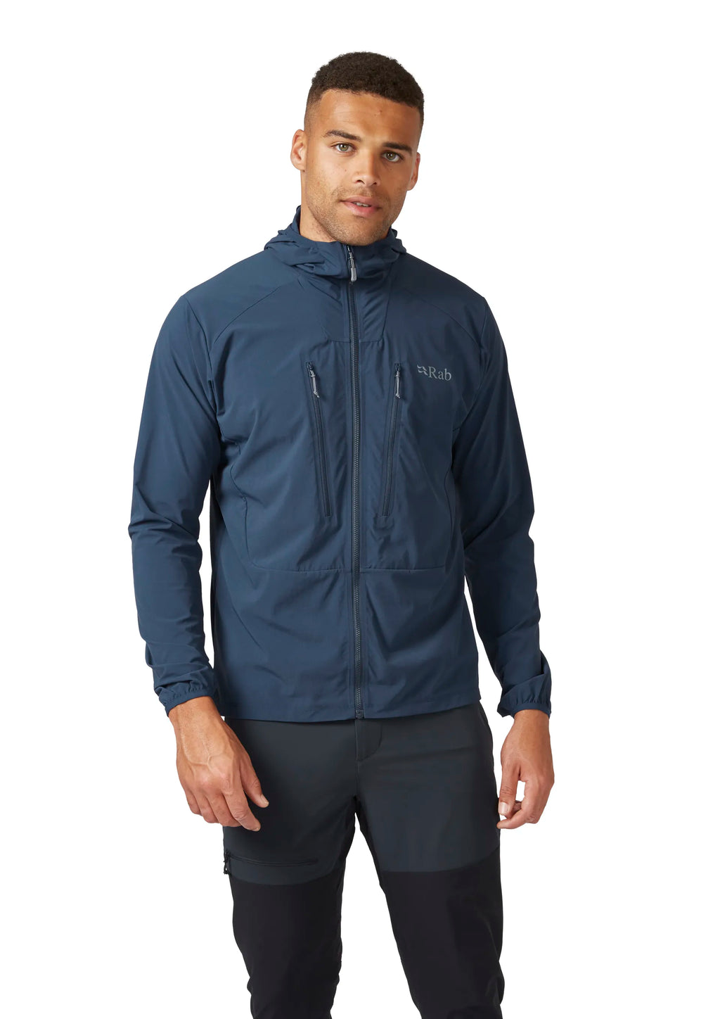 [QWS-35-DIK] MENS RAB BOREALIS HOODED SLIM FIT JACKET