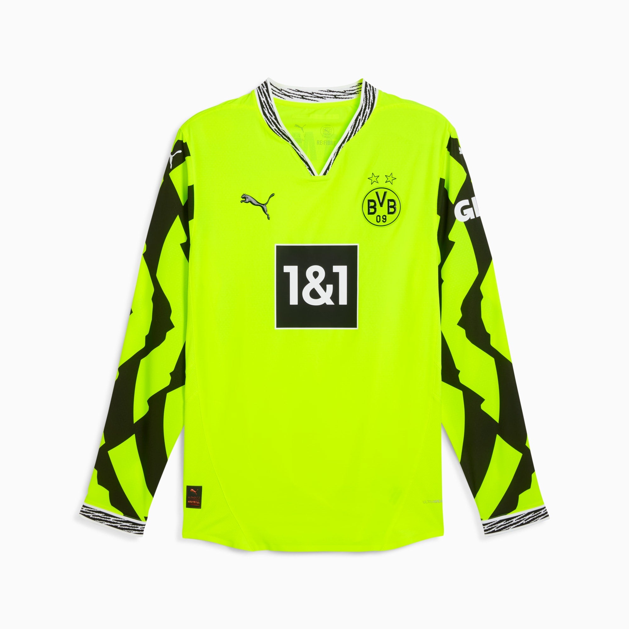 [776141-04] Mens Puma BVB ANNIVERSARY JERSEY AUTHENTIC Long Sleeve