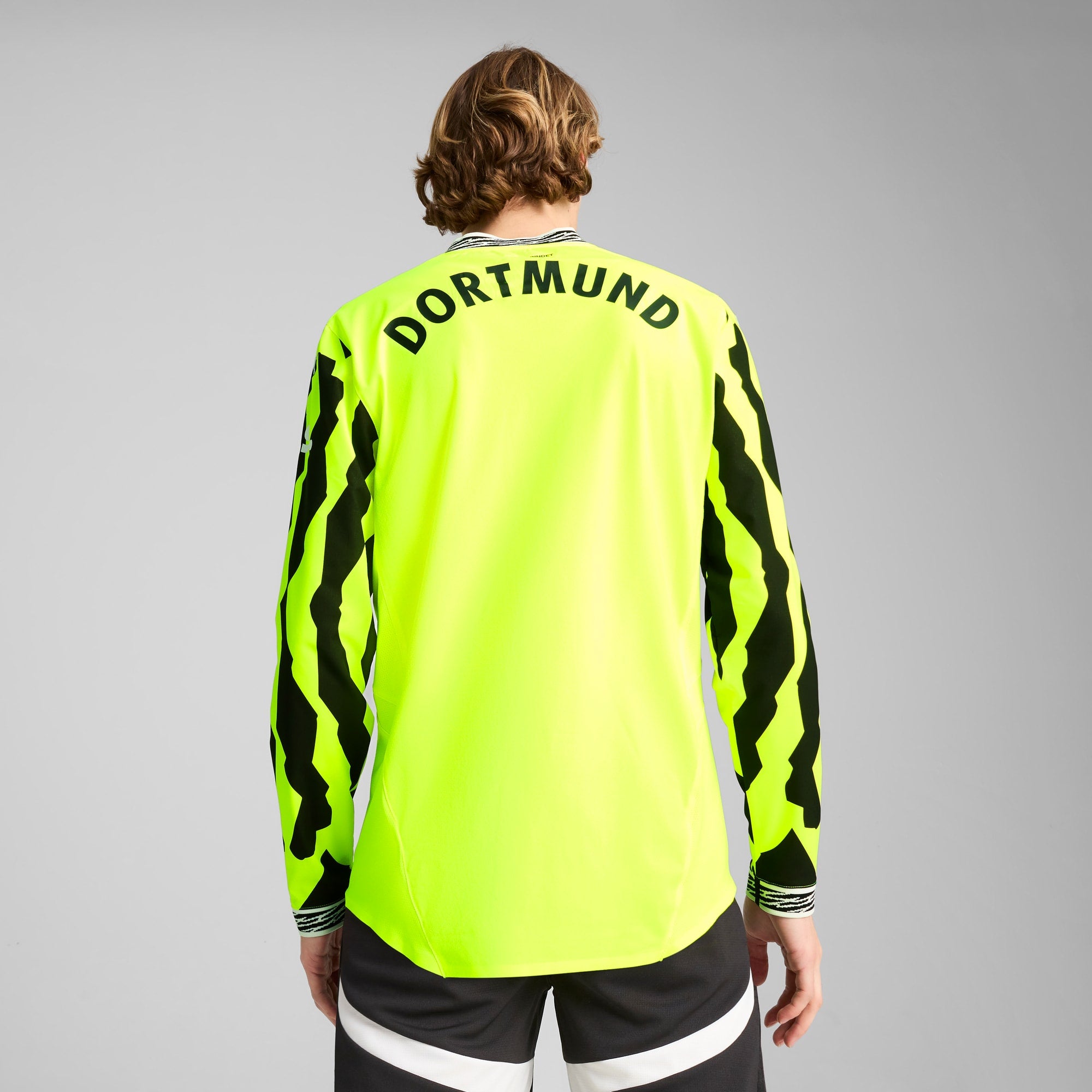 [776141-04] Mens Puma BVB ANNIVERSARY JERSEY AUTHENTIC Long Sleeve