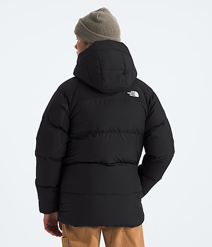 [NF0A88UWJK3] YOUTH THE NORTH FACE FLEECE-LINED SHORT PARKA