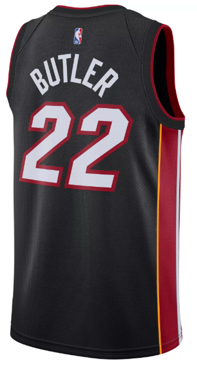 [9Z2B7BZ2P-HEAJB] YOUTH NIKE NBA HEAT 'BUTLER' SWINGMAN JERSEY ICON EDITION