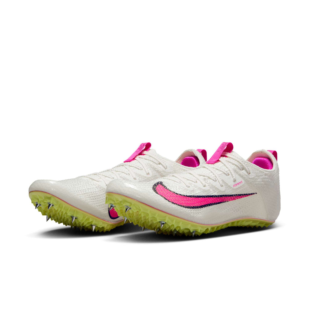 [CD4382-101] MENS NIKE ZOOM SUPERFLY ELITE 2 'SAIL FIERCE PINK' (NO LID)